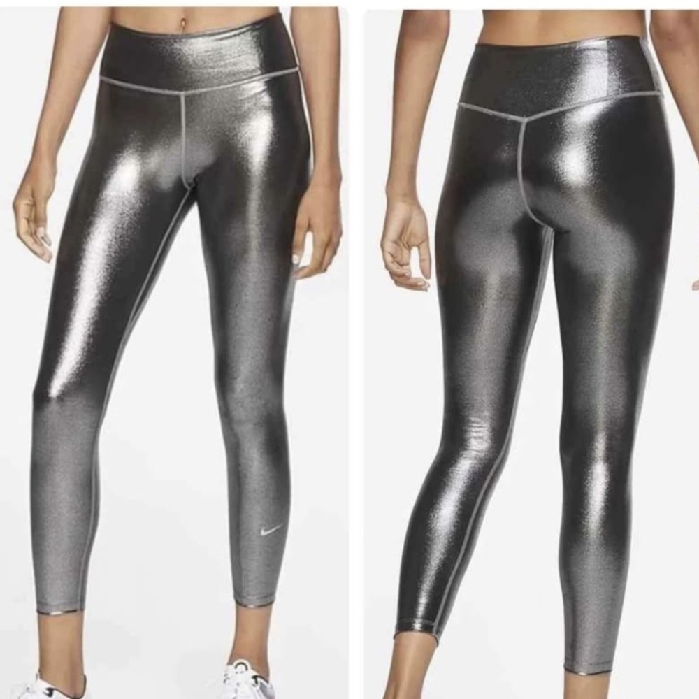 Nike Dri-FIT Shimmer Leggings Womens Medium NWOT
